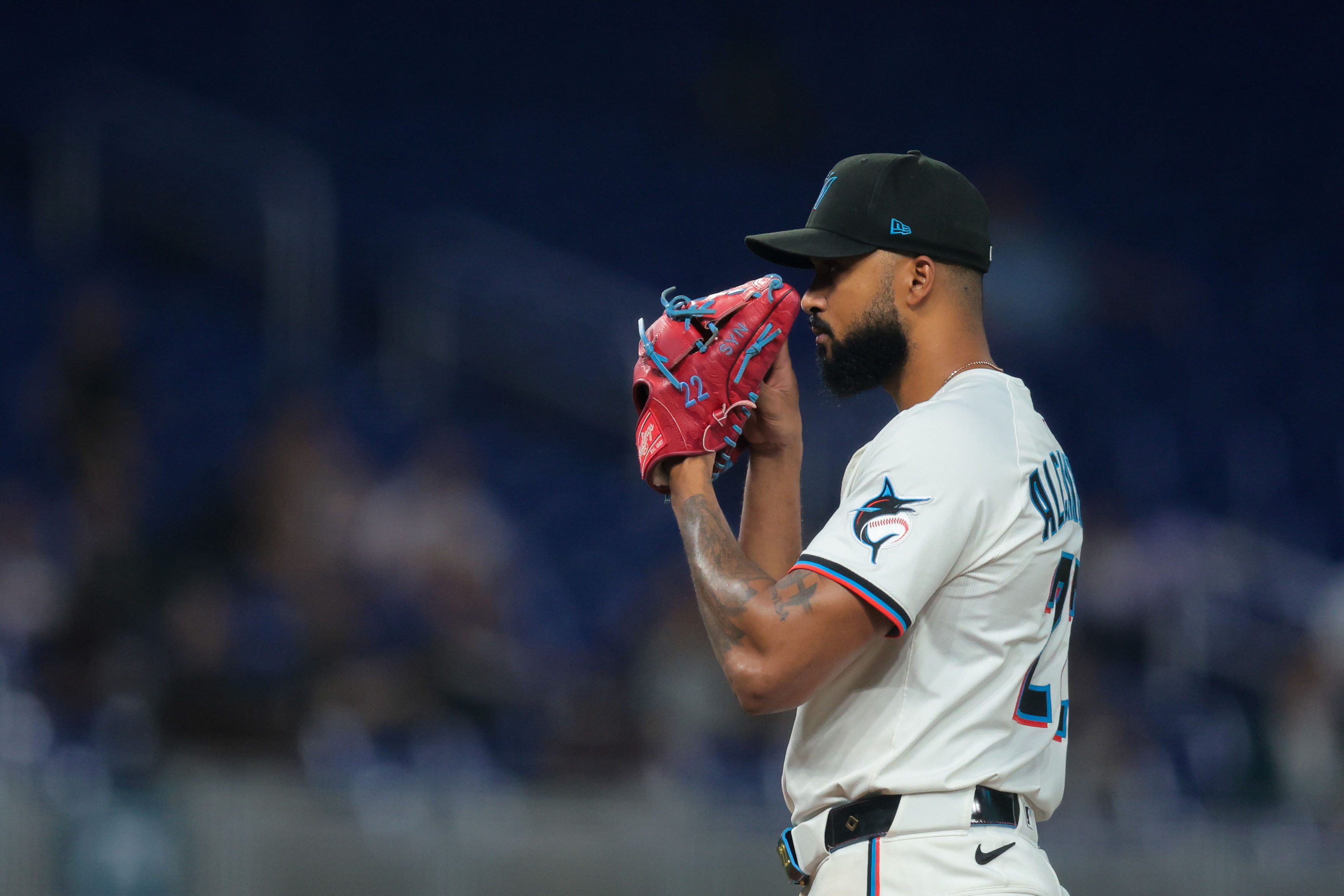 Sandy Alcantara might have a quieter night in the strikeout column (Credits: IMAGN)